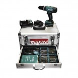 Taladro percutor Makita HP347DWEX1 14,4V con maletín accesorios